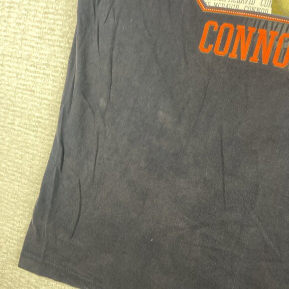 NHLPA Edmonton Oilers Connor Mcdavid #97 Big Graphic Blue Players Shirt (read) - Picture 10 of 16